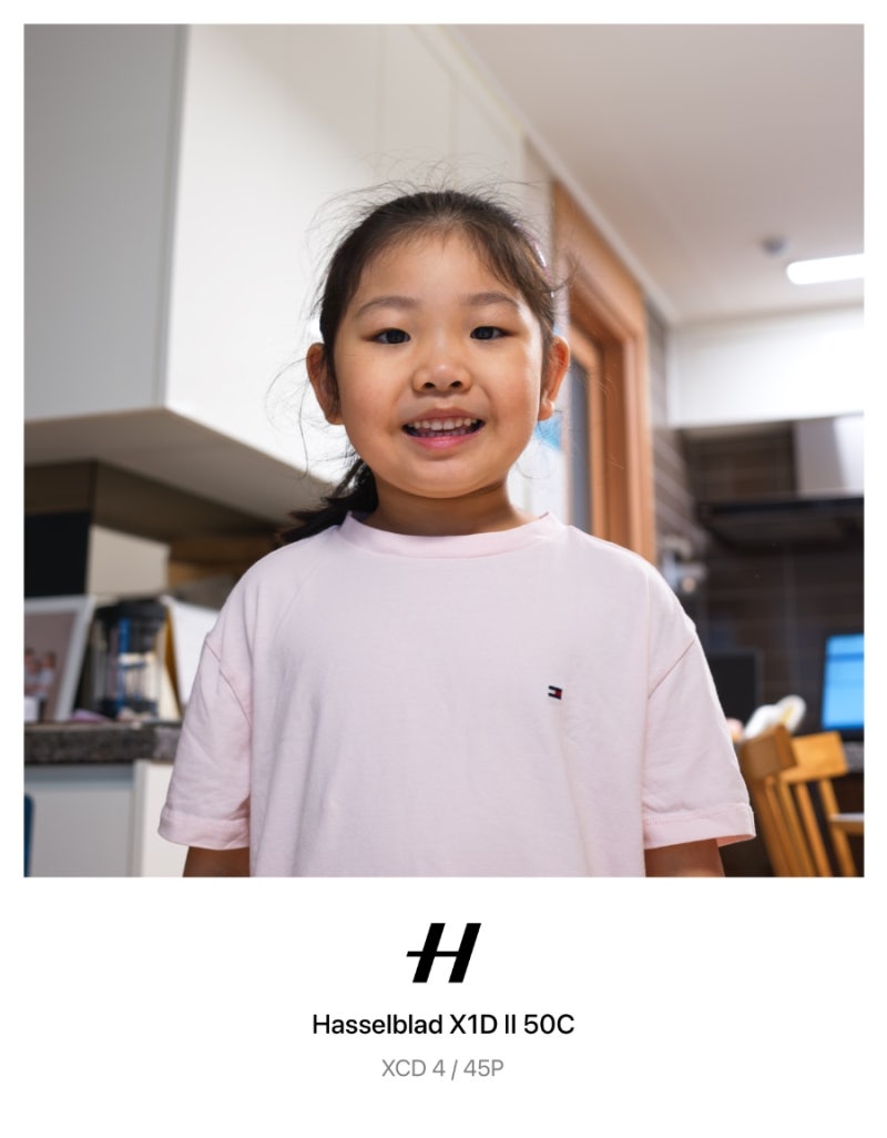 핫셀블라드 X1d2로 담은 아이