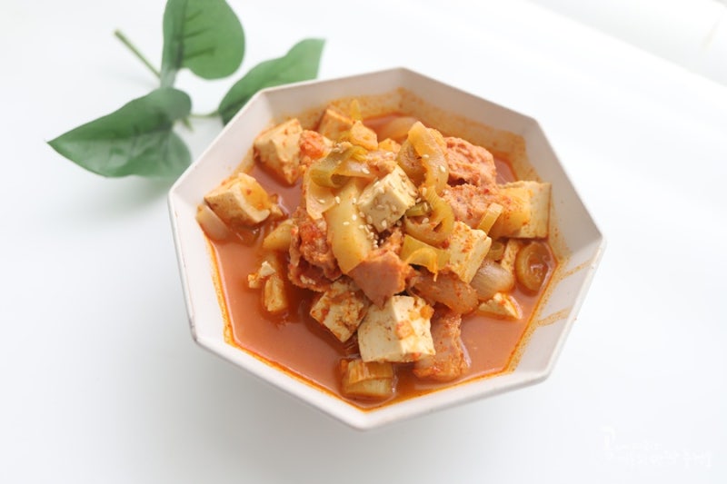 스팸고추장찌개개레시피 백종원 감자고추장찌개 만드는법