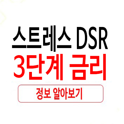 스트레스 dsr 3단계 금리 알아보자