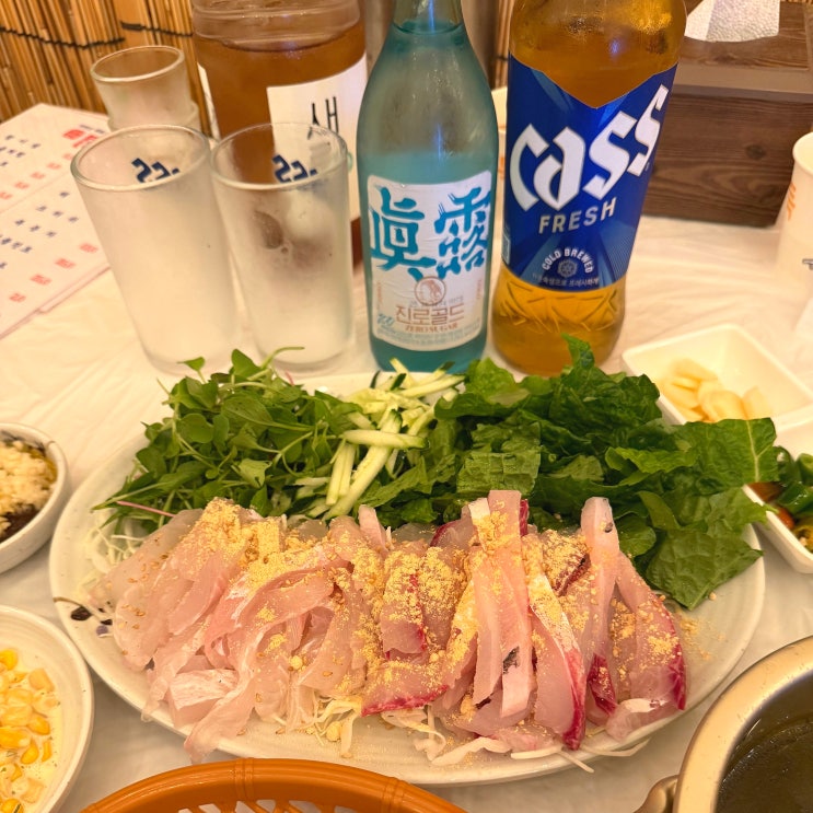  [광주] 송정동술집 꺼꾸잽이 초장집 막회 추천