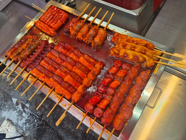  남영역 맛집 - 본투비 마늘치킨, 털보네떡꼬치 후기