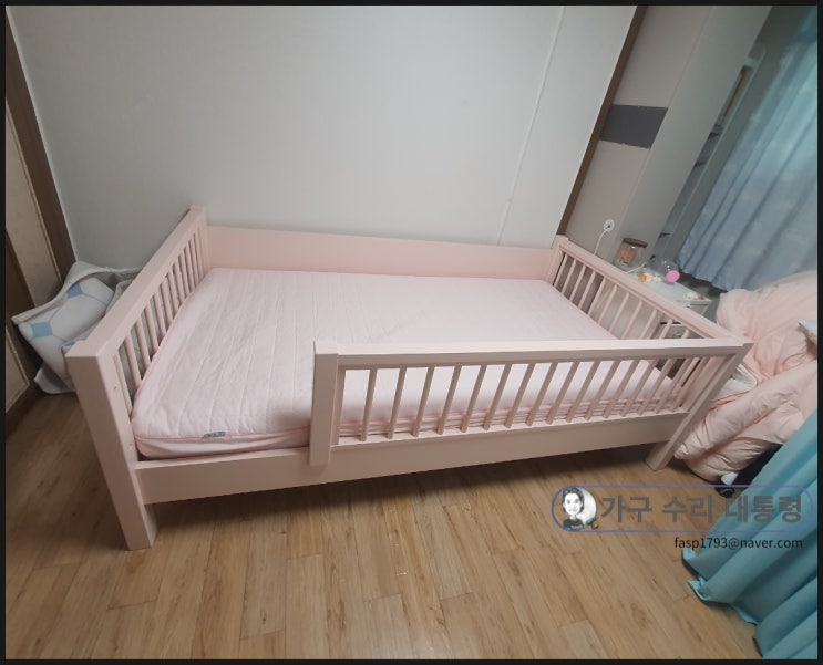 안데르센 이층 침대 층 분리해서 각자의 방에 설치