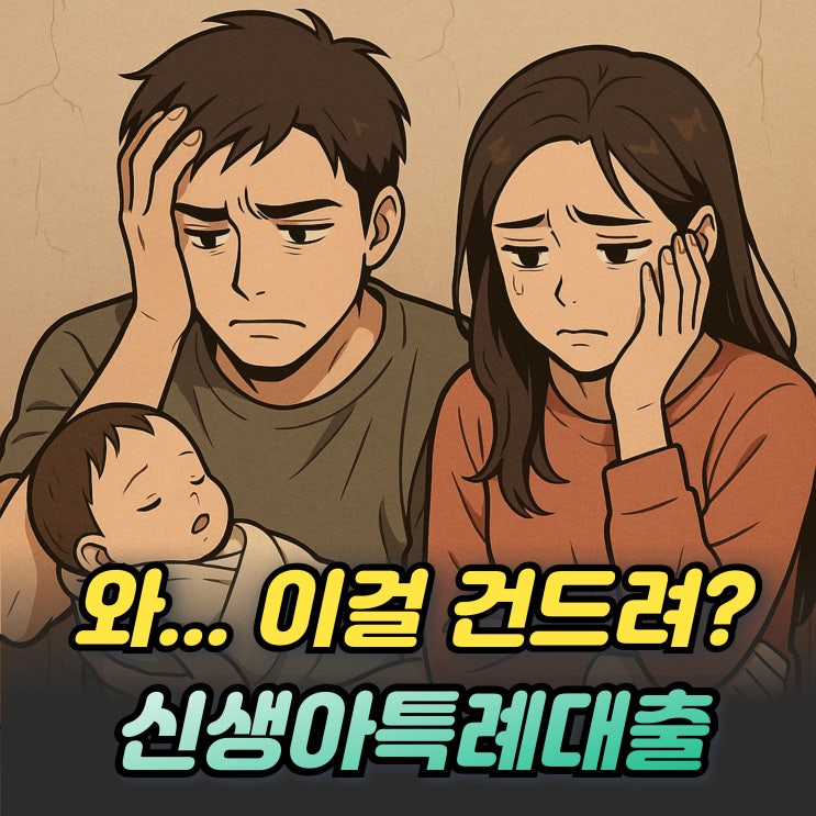  신생아특례대출 627 대출규제로 한도변경 총정리