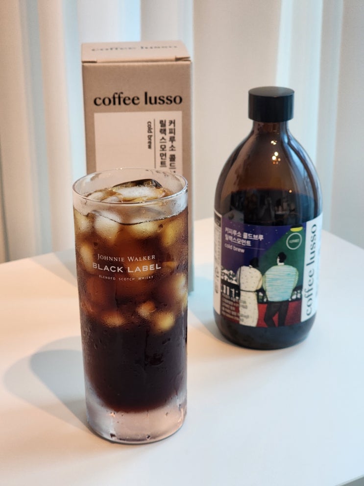 커피루소 콜드브루 콜드브루 원액으로 하루 한잔, 나를 위한 홈카페 커피