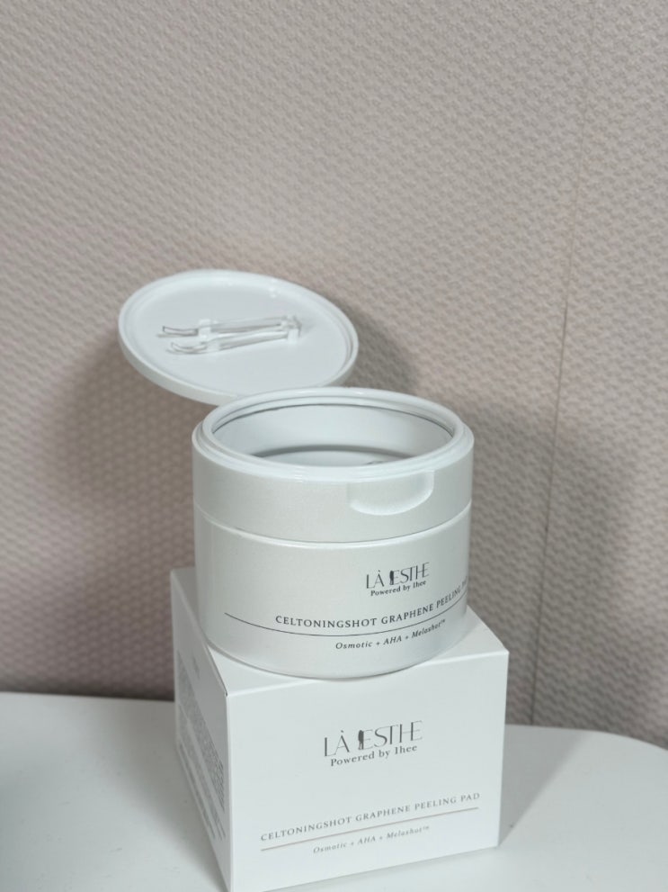 각질패드 라에스테 셀토닝샷 쓱싹쏙 필링패드