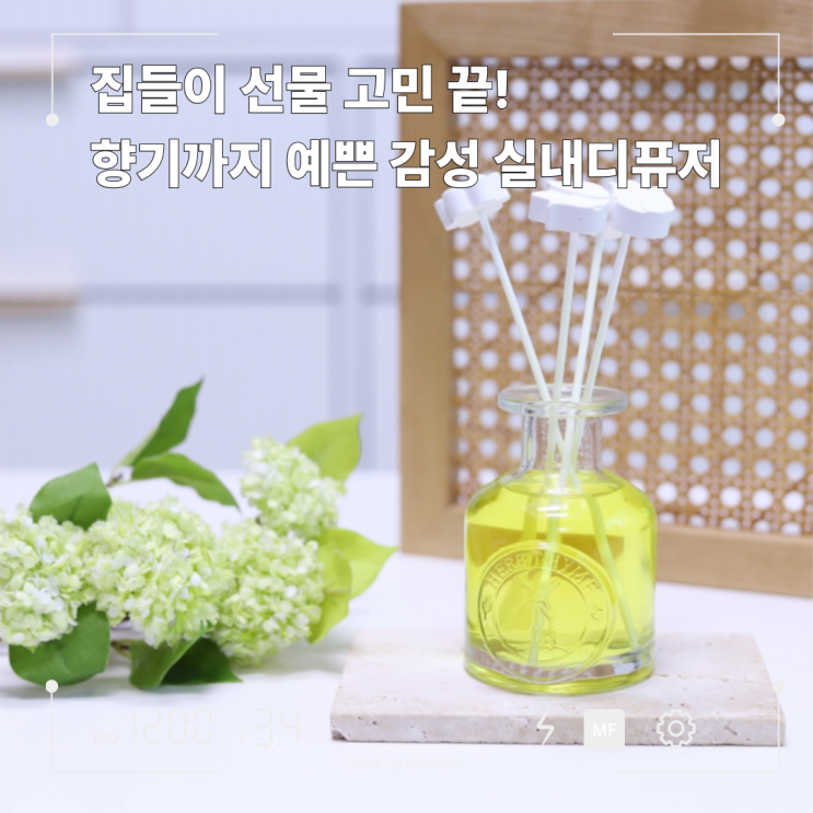 허브타임디퓨저, 향도 예쁘고 선물까지 완벽한 감성 실내디퓨저