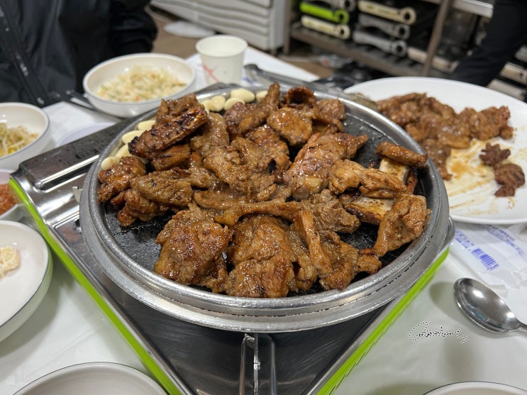  충남 홍성 김진국 갈비 냉면, 의외의 밥강도 석갈비 맛집