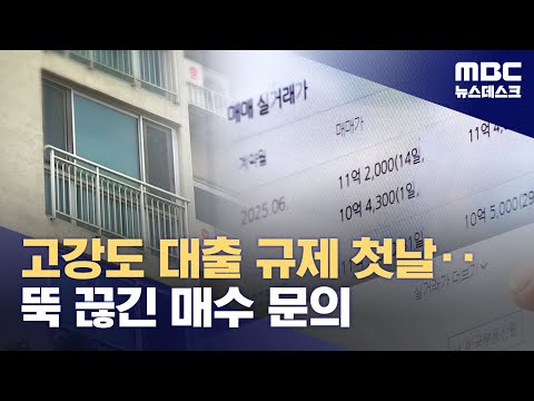 시행 첫날 문의 전화 '뚝'‥초강력 부동산 대책 효과 있었다 시행 첫날 문의 전화 '뚝'‥초강력 부동산 대책 효과 있었다