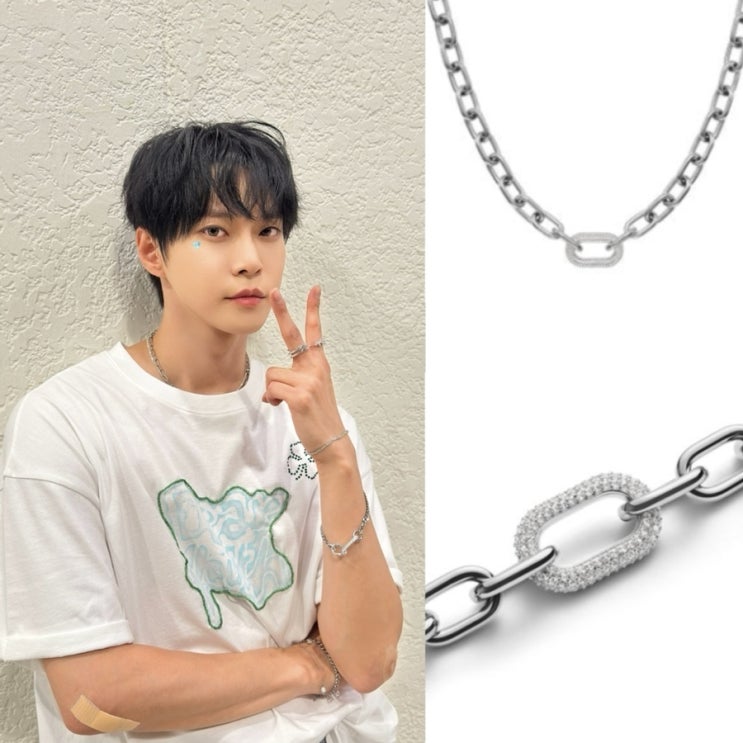 NCT 도영 체인목걸이 남자팔찌브랜드 다니엘웰링턴!