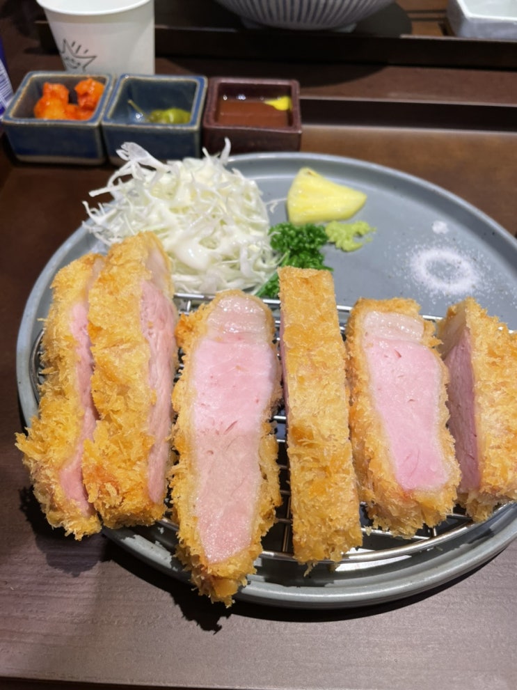  육질이 훌륭한 송파 돈까스맛집 [파인카츠]