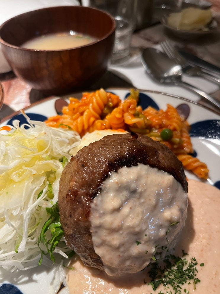  하우스오브신세계 미도한우함박ㅣ잠시 일본에 다녀온 기분