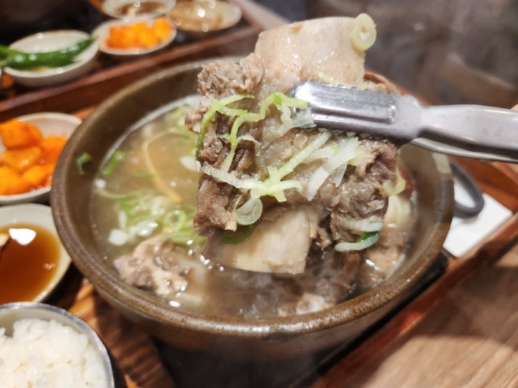  서면 강갈비탕 본점 주차정보 좋은 재료 든든한 한끼
