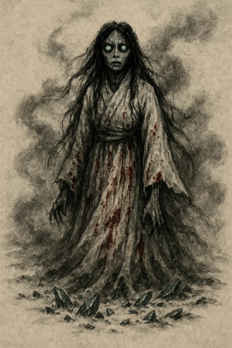 제목  옥혈귀(玉血鬼) 요괴 보고서 괴담