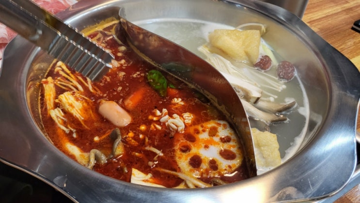  인천 주안 맛집 / 중원 샤브샤브 훠궈 무한리필 뷔페 내돈내산 후기 주안역 , 가격 & 메뉴, 소스조합