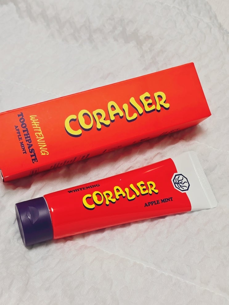 노희영 유튜브에 나온 코랄리에 애플민트 미백치약, 대용량이라 매일 쓰기 딱 좋아요!