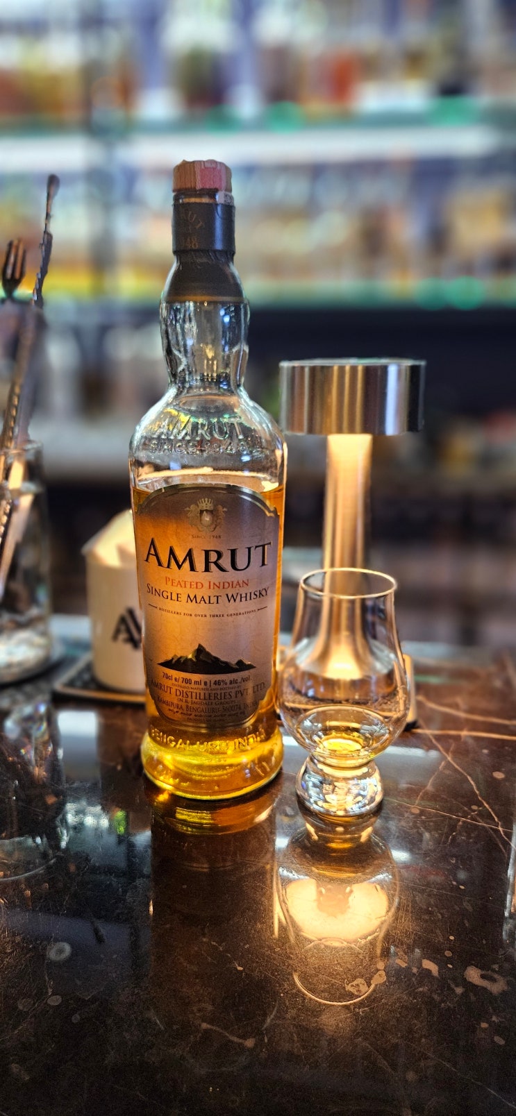  암룻 피티드 - 인도 위스키의 자랑, 암룻 (Amrut Peated)