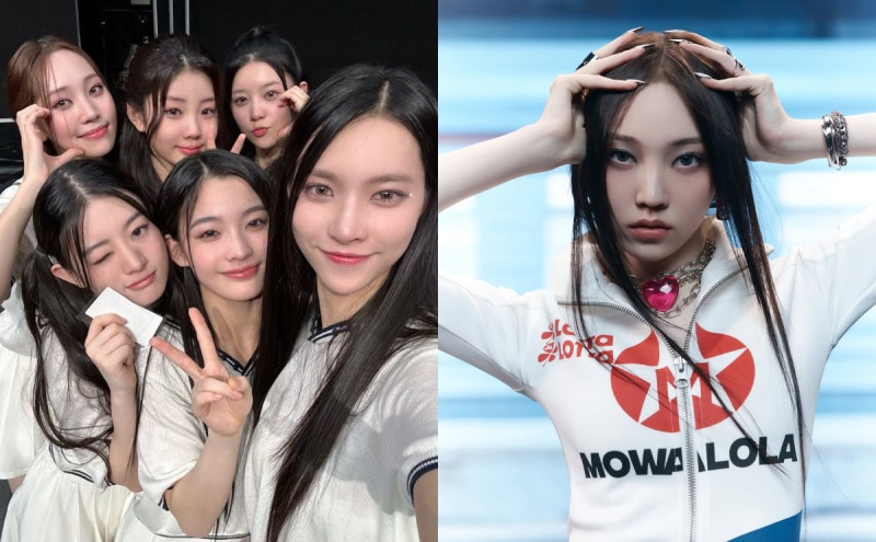 영서가 올데이프로젝트로 데뷔한 이후 유일하게 인사한 아일릿 멤버