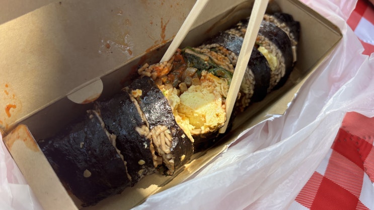  [행궁동/김밥] 계절곳간_여름 열무메밀 김밥 포장해서 용연에서 피크닉