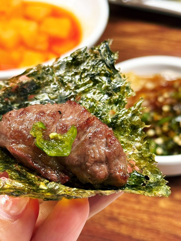  상암동 맛집 탐방기 회식 장소로 좋은 김에 싸먹는 고깃집 참맛집 후기