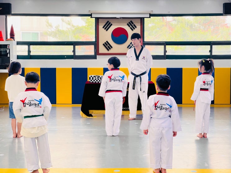 신대방 태권도 어디 갈지 고민이라면? 국가대표 관장님 있는 강담태권도 추천!