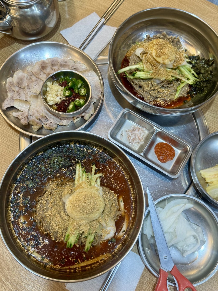  대구 수성구 두산동 최고산면옥 막국수 수육 맛집