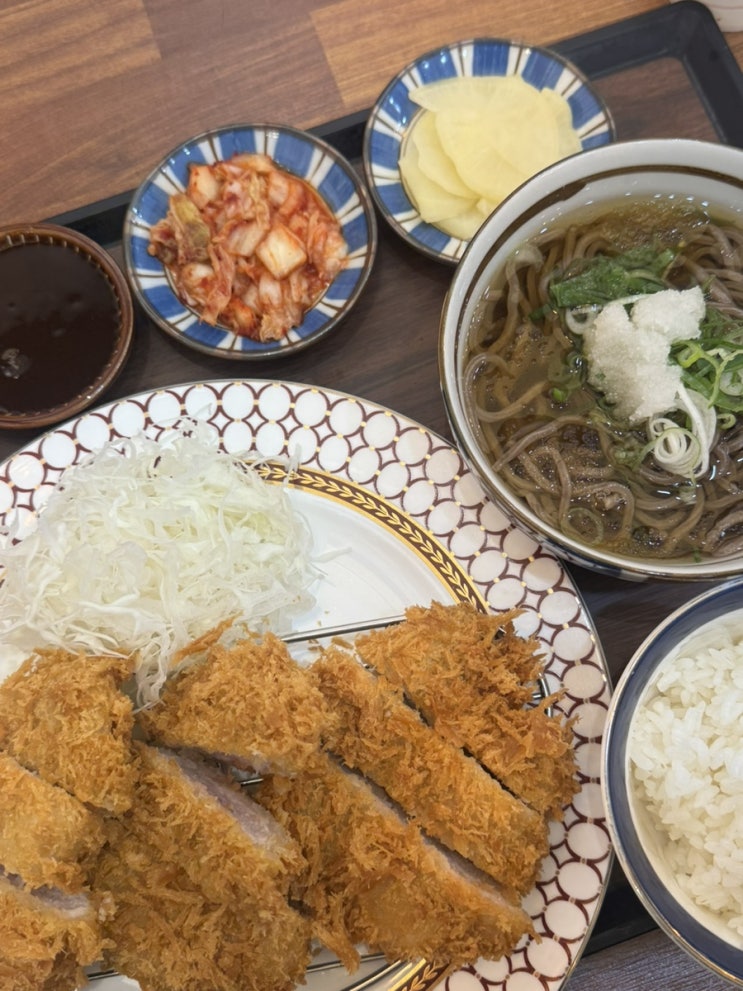  뚝섬역 맛집 ‘카츠공방 성수점’ | 돈가스, 냉모밀 맛있는 곳 직장인 점심 혼밥 추천