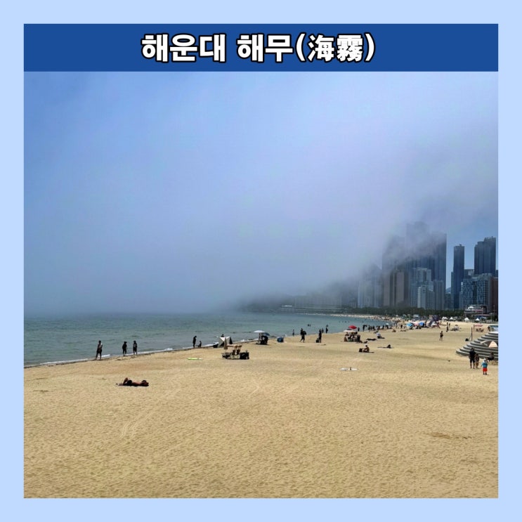 [부산] 몽환적 아름다움, 해운대 해무