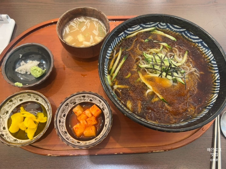  대구 장기동 냉모밀 맛집 돈카춘 대구장기점