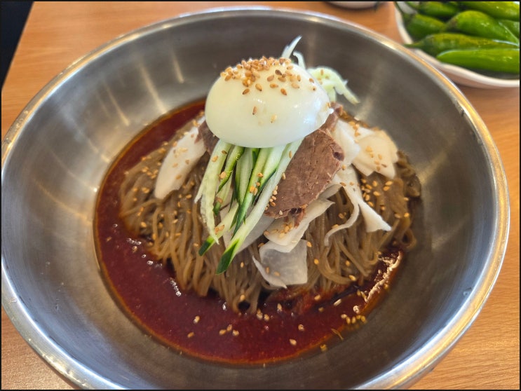  수원 냉면 투어 시작! 물냉 vs 비냉, 진짜 맛집 찾았다.황해면옥 수원점