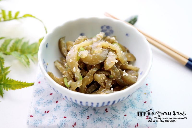 군산 울외 장아찌 나나스끼( 나라스키) 무침