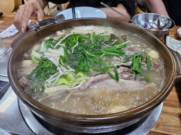 경북 상주 오리백숙이 맛있는 곳 '고향산천'