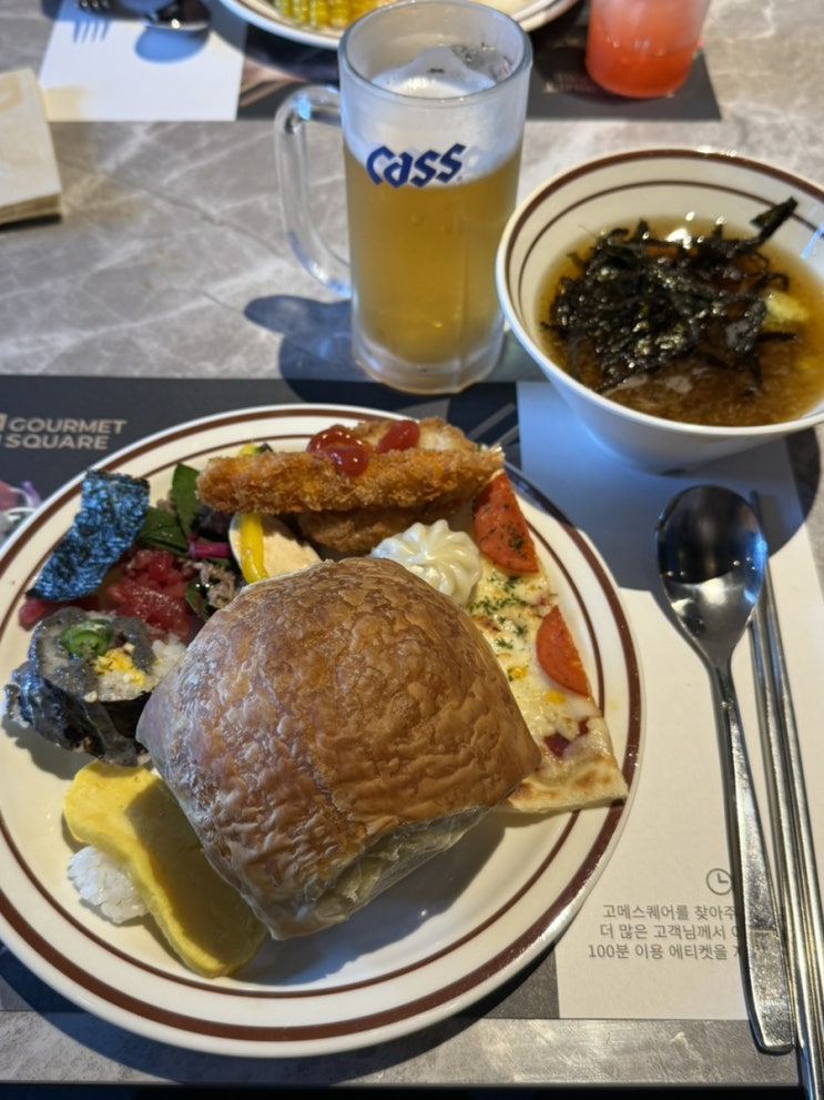 야당 맛집 고메스퀘어 파주직영점 초밥 뷔페 디너!