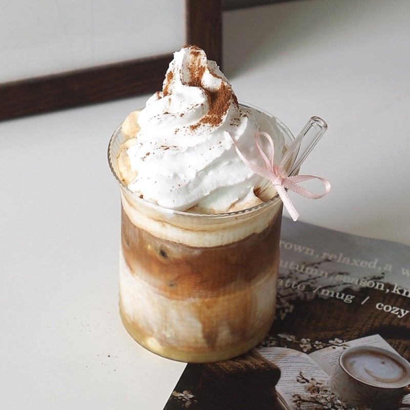 버터스카치라떼 만들기ㅣButter scotch latte recipeㅣ홈카페 레시피