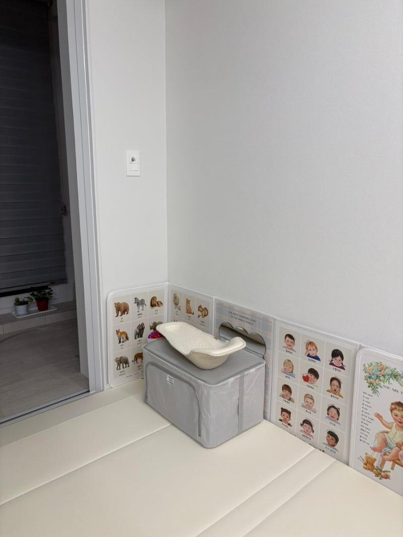 이케아 장난감수납함_ HEMMAFIXARE 헴마픽사레 패브릭 커버수납함 가격, 실사용후기