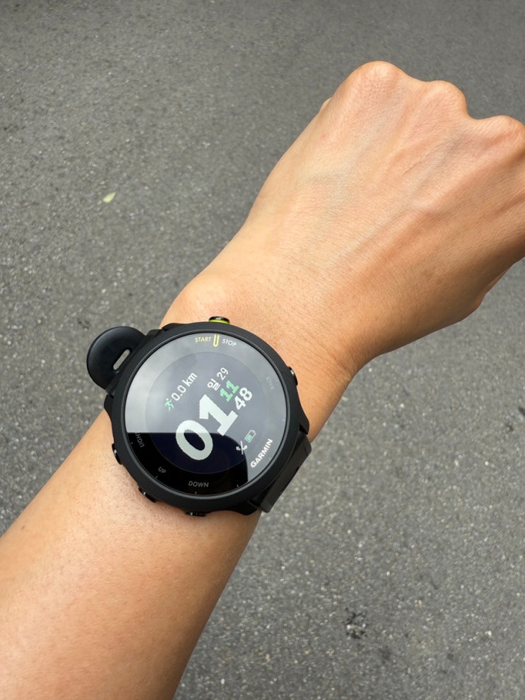  초보 러너의 42차 일지!(6월 전체 달린 거리 117.37km, 가민 포러너 55 구입 )