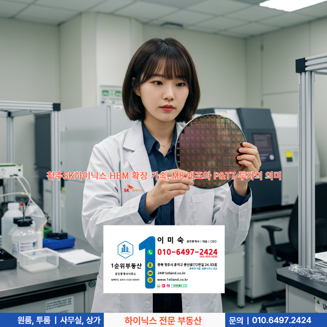  청주SK하이닉스 HBM 확장 가속, M8 개조와 P&T7 투자의 의미