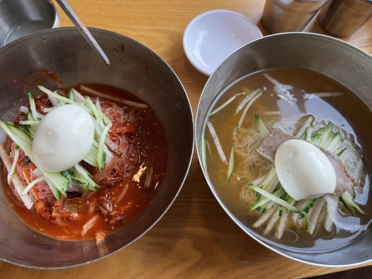  서현 강남면옥ㅣ함흥냉면집인데 갈비찜도 맛있는 곳
