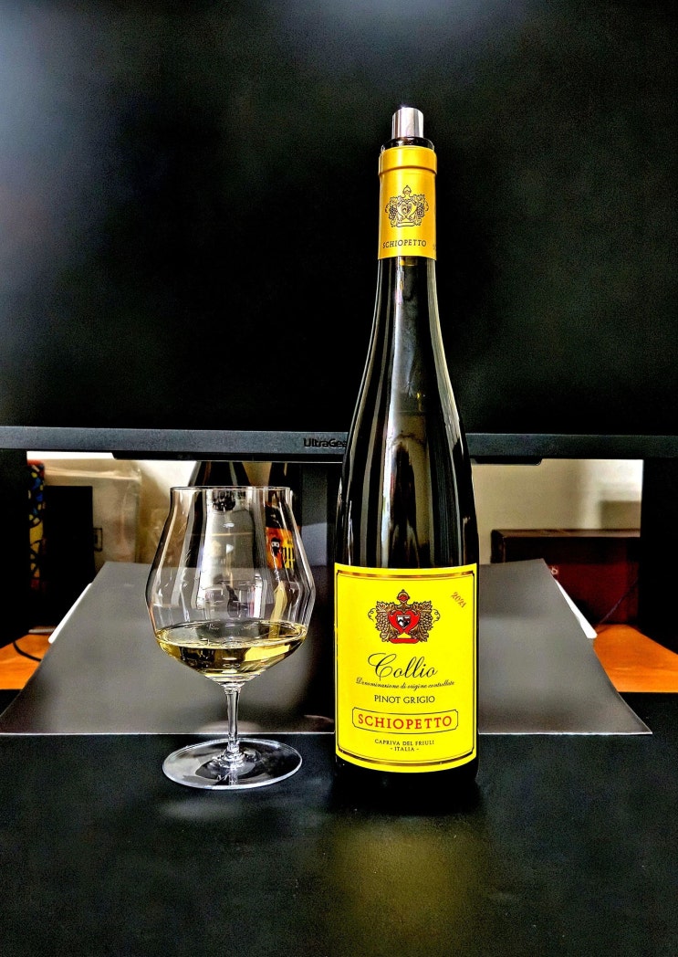  [화이트] 마리오 스키오페토 콜리오 피노 그리지오 2021 Mario Schiopetto Collio Pinot Grigio 2021 이탈리아 화이트 와인 리뷰