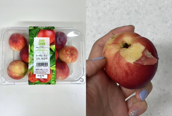  이마트 신비복숭아 솔직 후기 백도맛 천도? 요즘 제철 과일은 이거예요!
