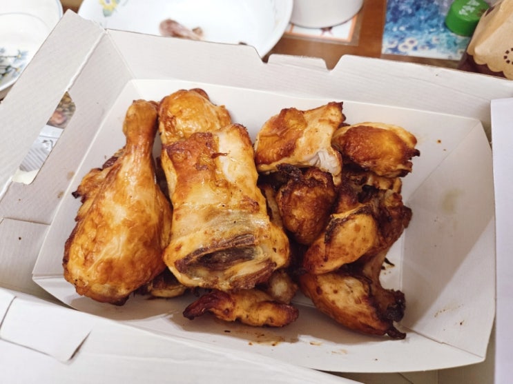 광주 첨단 치킨 배달맛집 굽네치킨 오리지널 후기
