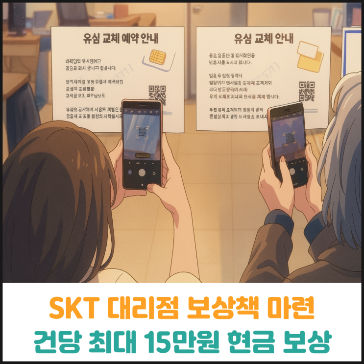 SKT 대리점 보상책마련, 건당 최대 15만원 현금보상 SKT 대리점 보상책마련, 건당 최대 15만원 현금보상
