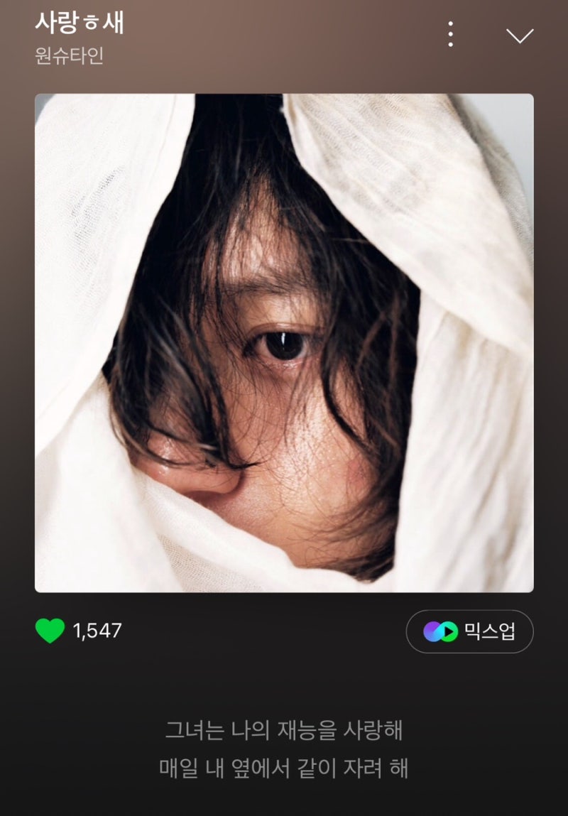 요즘 듣는 느좋 원슈타인 노래 추천/기록(1) ️