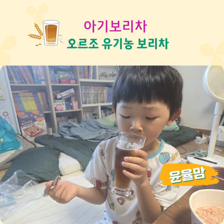 신생아보리차 100% 유기농 언제 어디서나 간편한 아기보리차