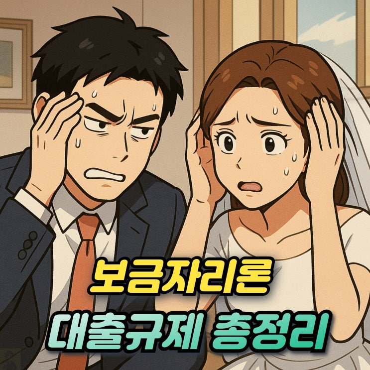  보금자리론 대출 자격 한도 생애최초 실거주까지 대출규제 변경사항 총정리