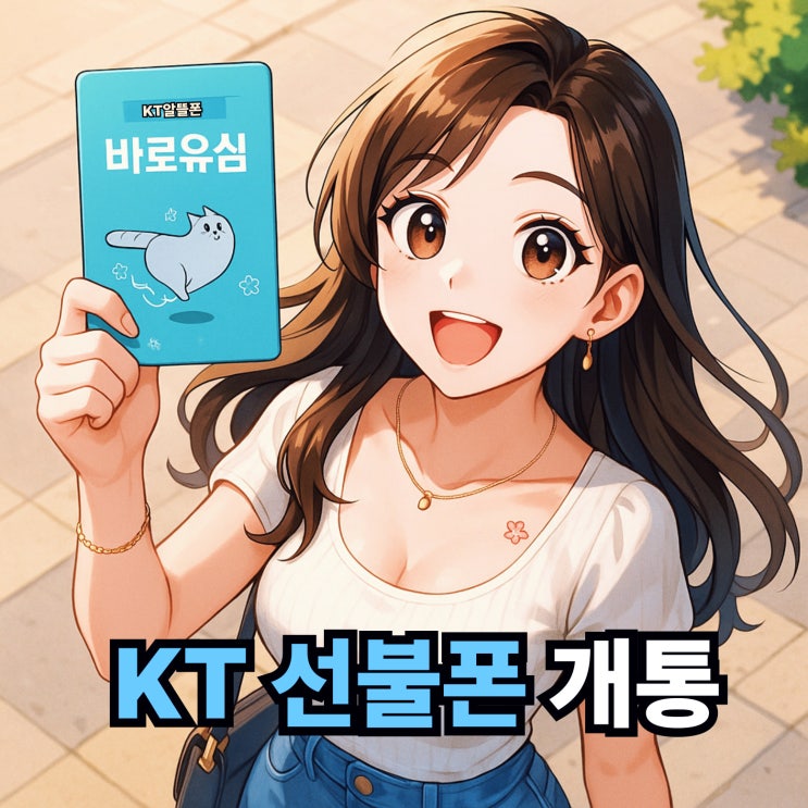  KT 선불폰 바로유심 개통 방법 5분 가이드