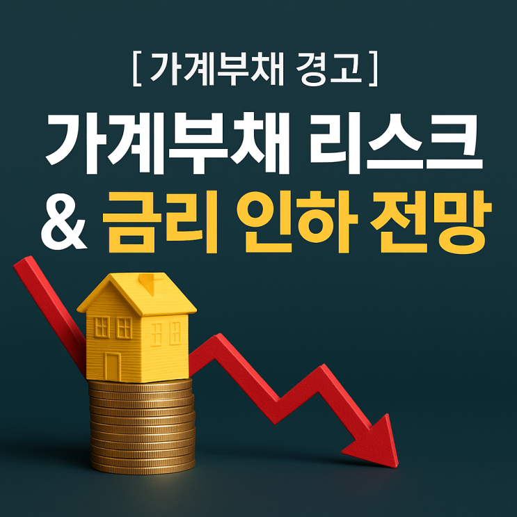  [가계부채 경고] 금리 인하 가능성과 내 자산 지키는 법