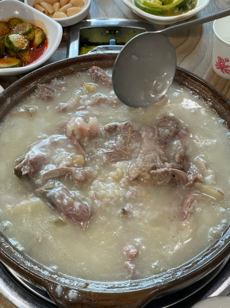 충남 아산 실옥동 맛집, 농원정(오리백숙, 오리훈제)