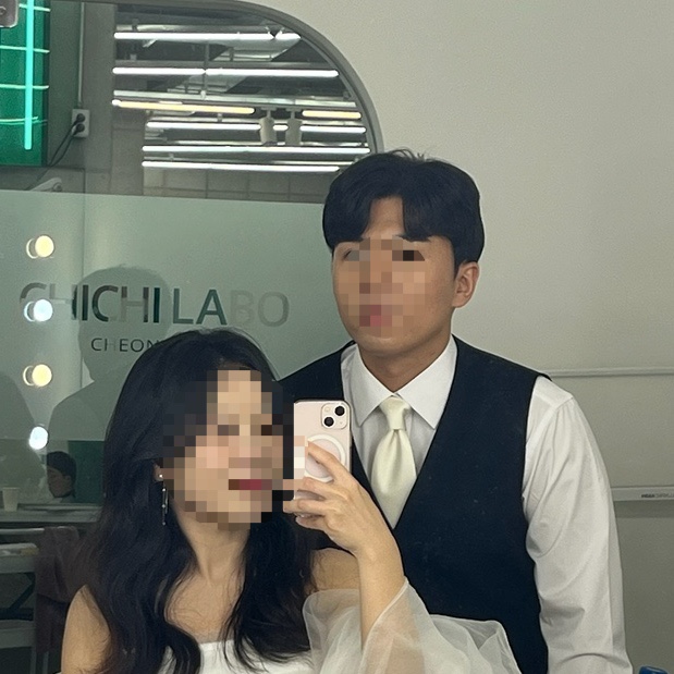 신랑 촬영 헤어메이크업 치치라보 후기