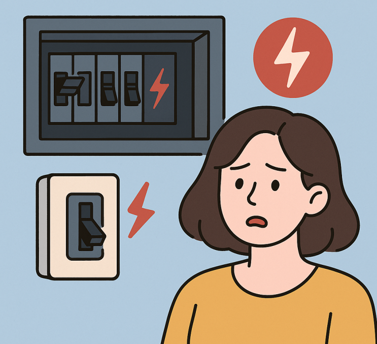  사우동 전기차단기 내려감, 갑작스러운 정전이라면? <24시간 출장전기수리>