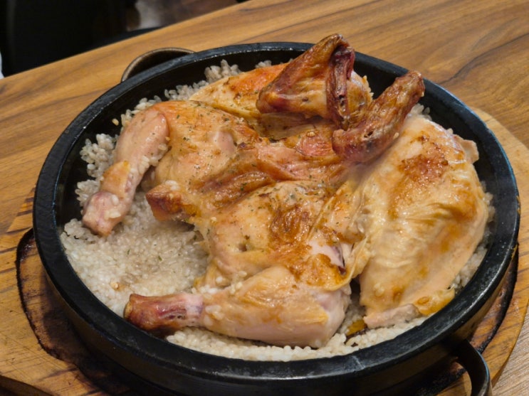  수지구청역 맛집 계림원 누룽지통닭구이와 직화닭목살 후기